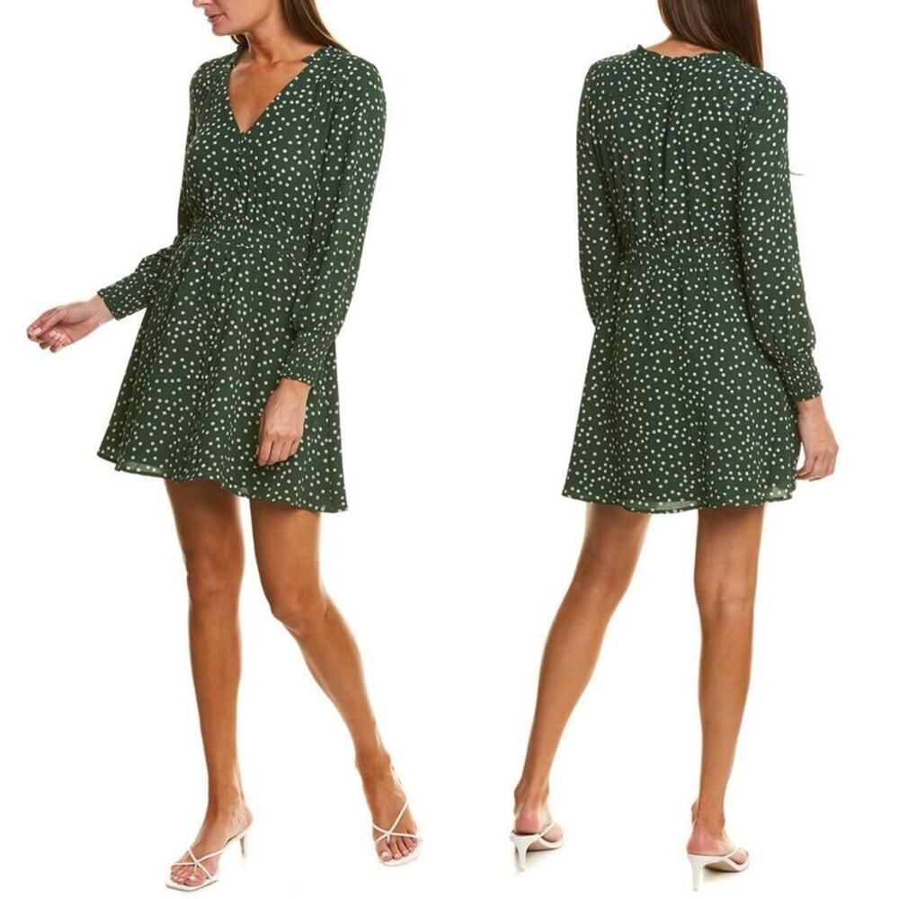 BB Dakota Don't Call Me Ditsy Dress‎ in Cypress Green Small NWT